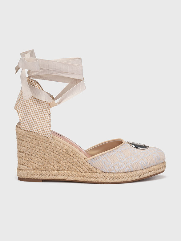 DAMITA 04 espadrilles with logo print - 1