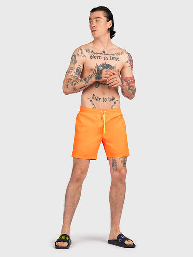 Orange beach shorts - 5