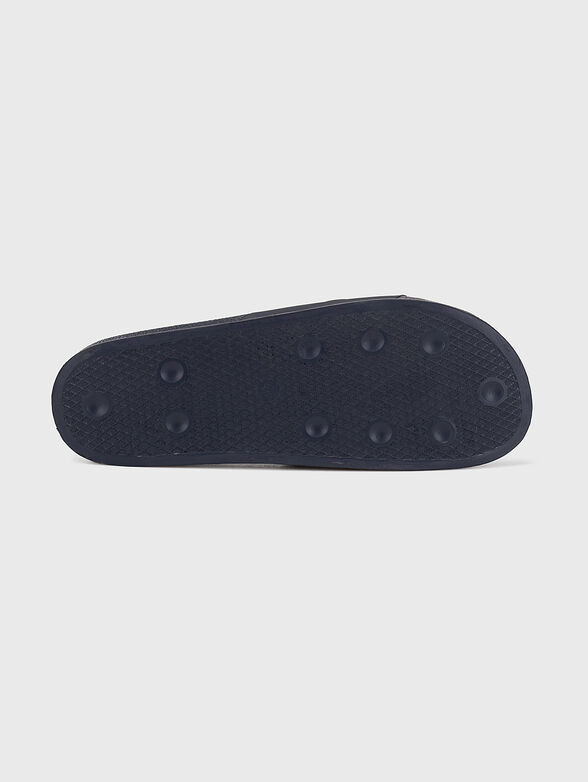 COLICO dark blue slippers with contrast logo - 5
