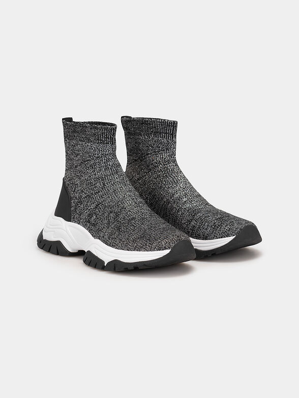 NOLLEN black slip-on ankle boots - 2
