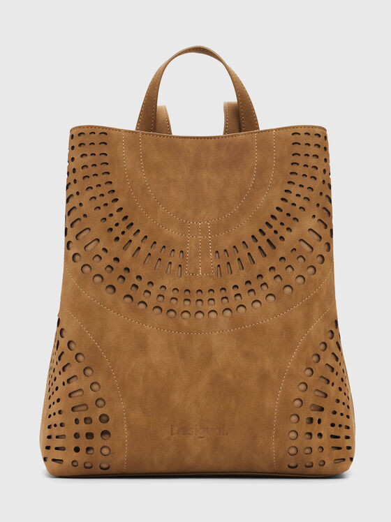 Backpack with perforated details - 1