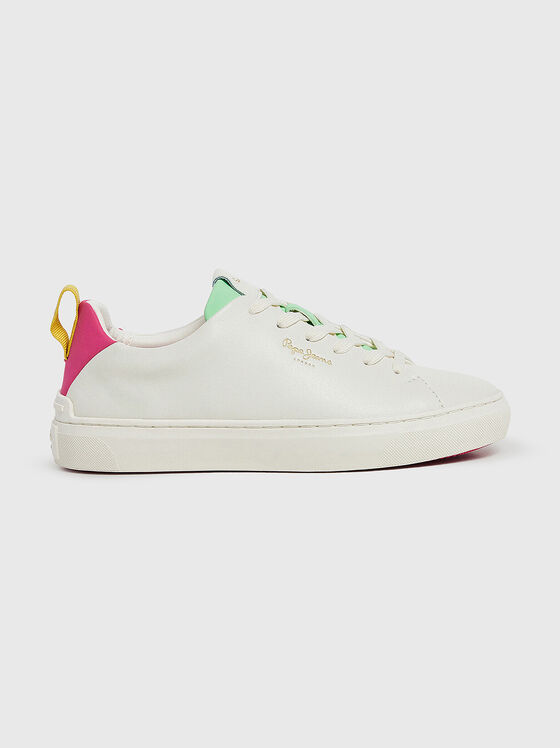 Leather sneakers CAMDEN STREET W with colour details - 1