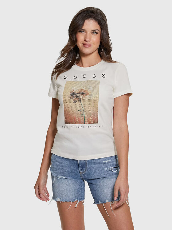 Tricou PICTURED STRASS - 1