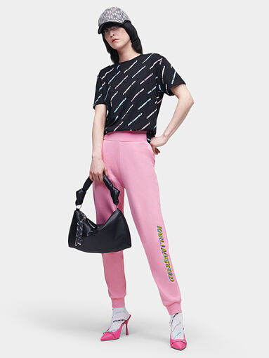Sports pants with logo detail - 5