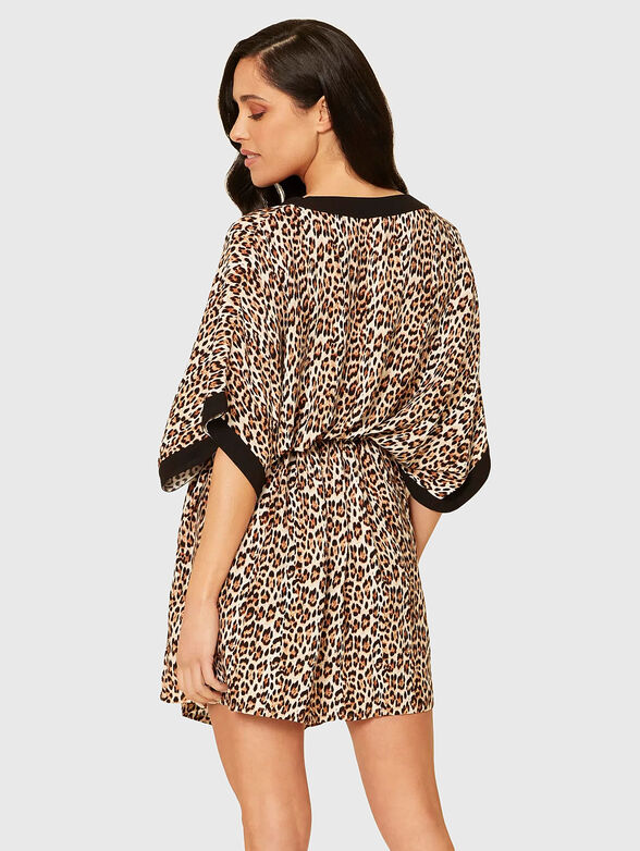 MIRA kaftan with animal print - 2