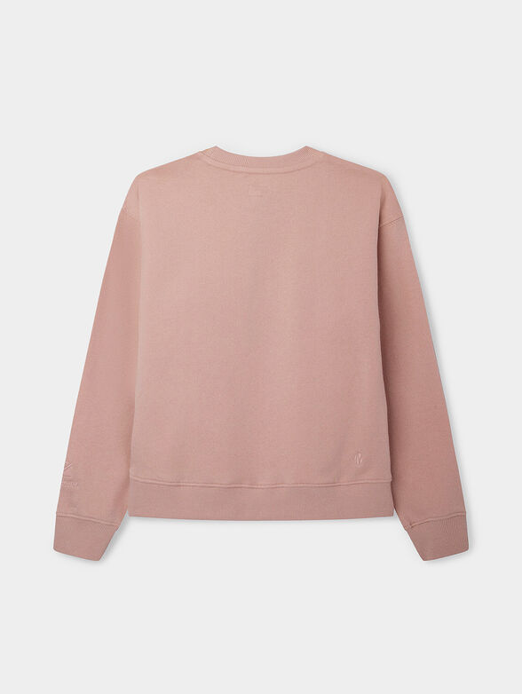 WINTER ROSE cotton sweatshirt - 2