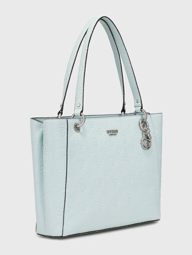 GALERIA tote bag with embossed texture - 3