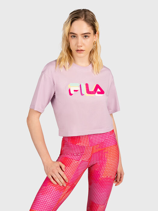 BEUNA black cropped T-shirt