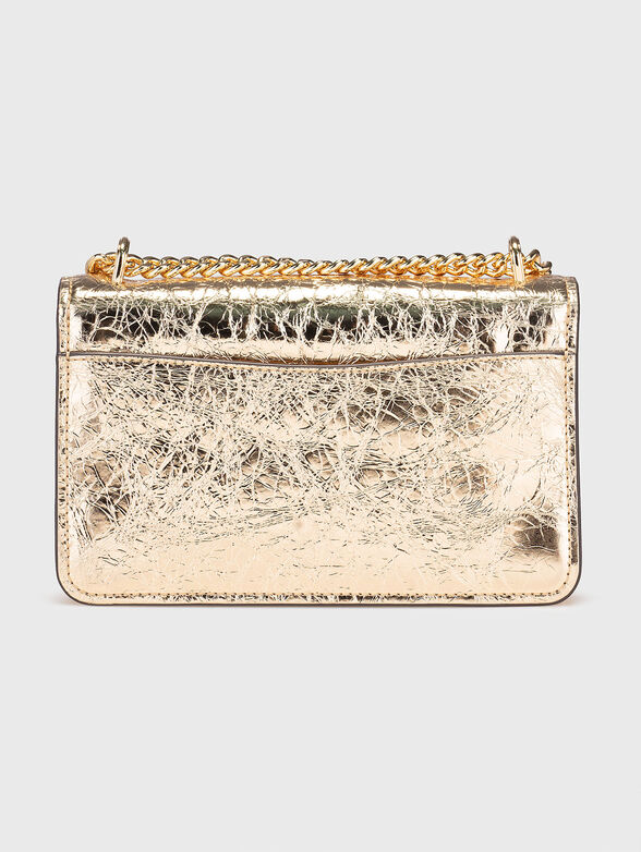 Leather crossbody bag with logo - 3
