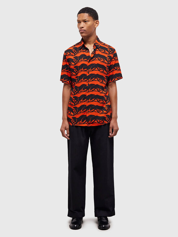 Shirt with accent print - 2