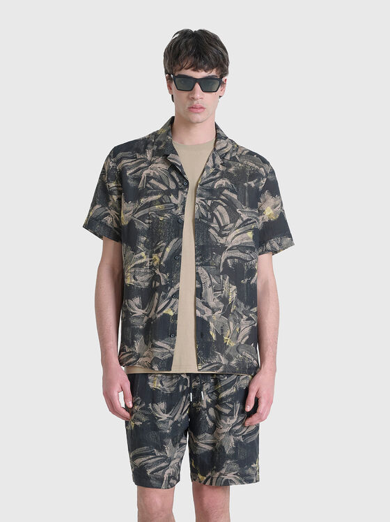 HONOLULU shirt with abstract print - 1