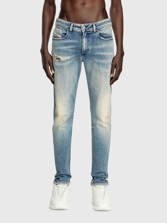 SLEENKER L.30 jeans with accent rips - 1