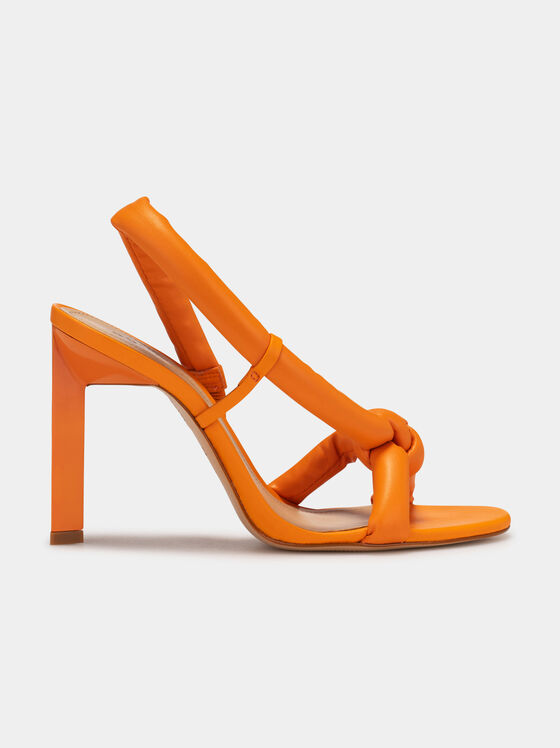 Sandale de culoare portocalie - 1