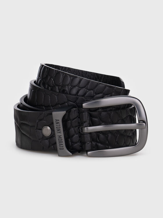 Curea texturată cu efect croc - 1