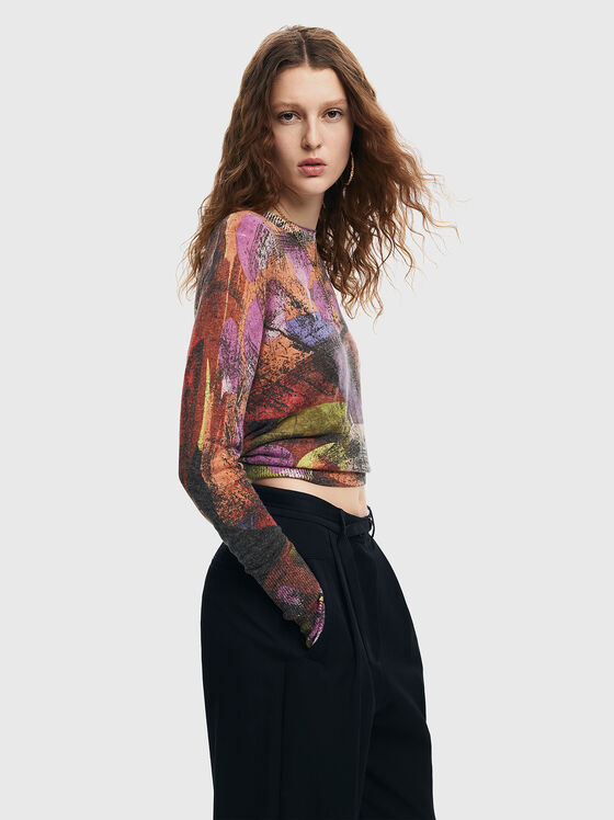 Pulover CAMO PETALS - 1