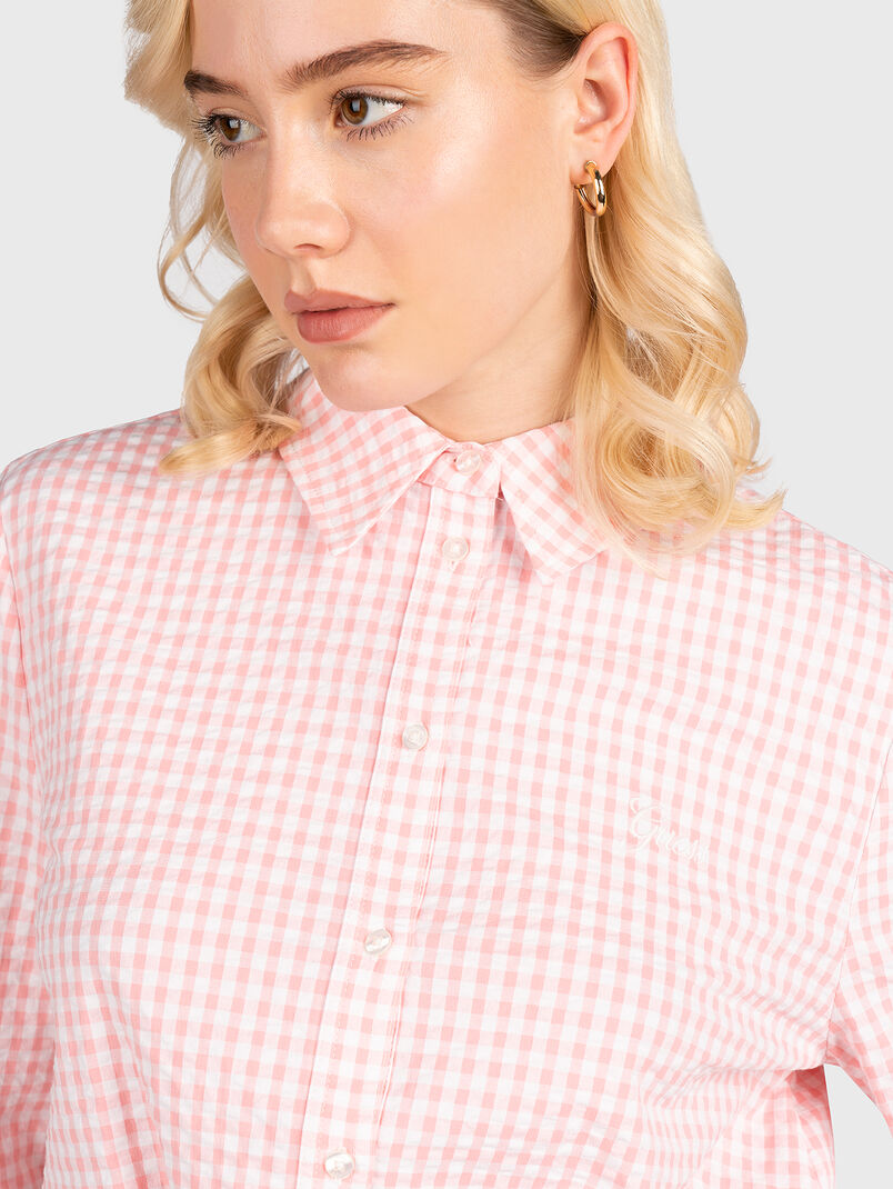 FADWA cropped cotton shirt - 3