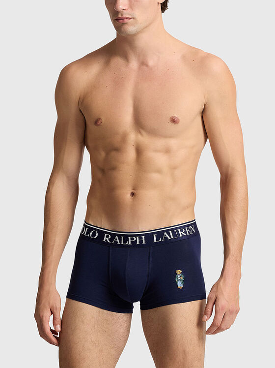 Boxeri cu logo și imprimeu Polo Bear - 1