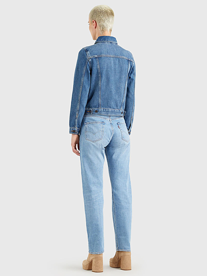 Dark blue denim jacket - 3