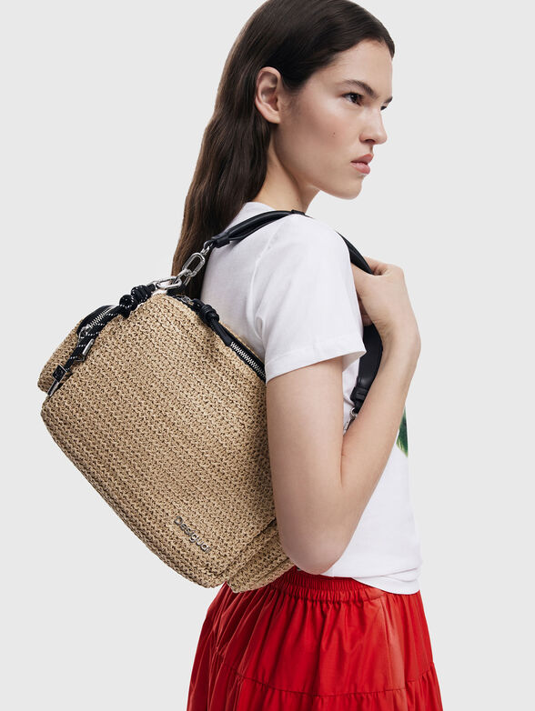 Raffia crossbody bag - 2