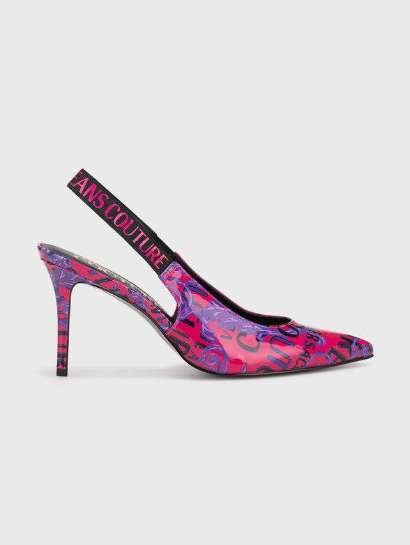 SCARLETT heeled shoes with logo accents - 1