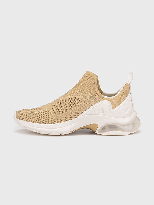 EXTREME slip-on sneakers in gold color - 4