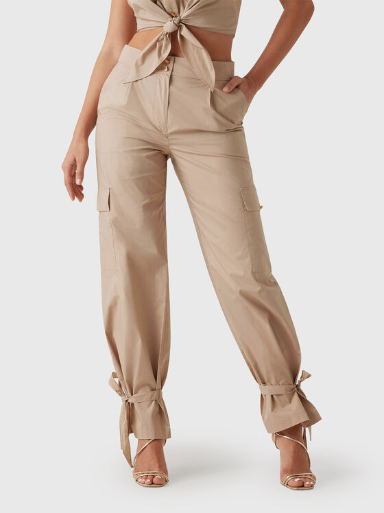 Pantaloni cargo din bumbac - 1