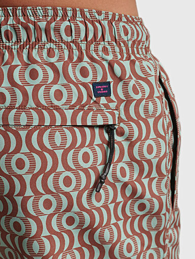 STUDIOS printed beach shorts - 4