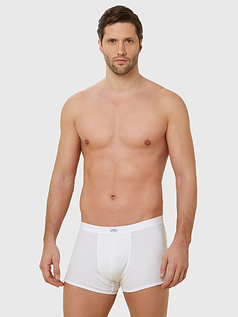 DAILY RIB cotton blend trunks - 3