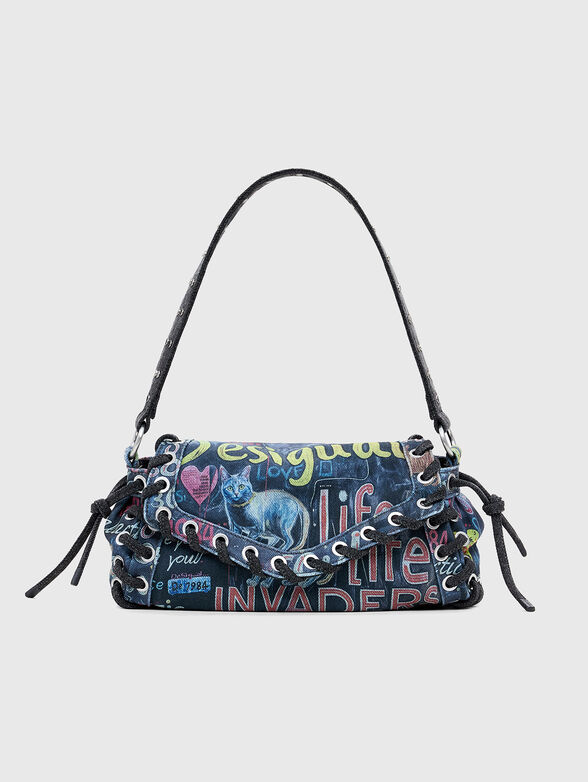 Small denim bag with logo - 1