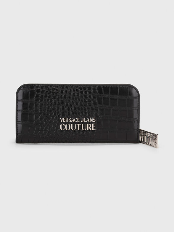 Wallet with croco texture - 1
