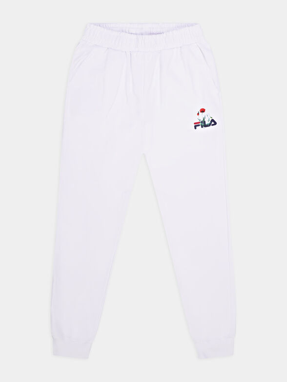 BEELITZ sports pants with logo elements - 1