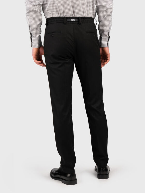 Black trousers with ties - 2