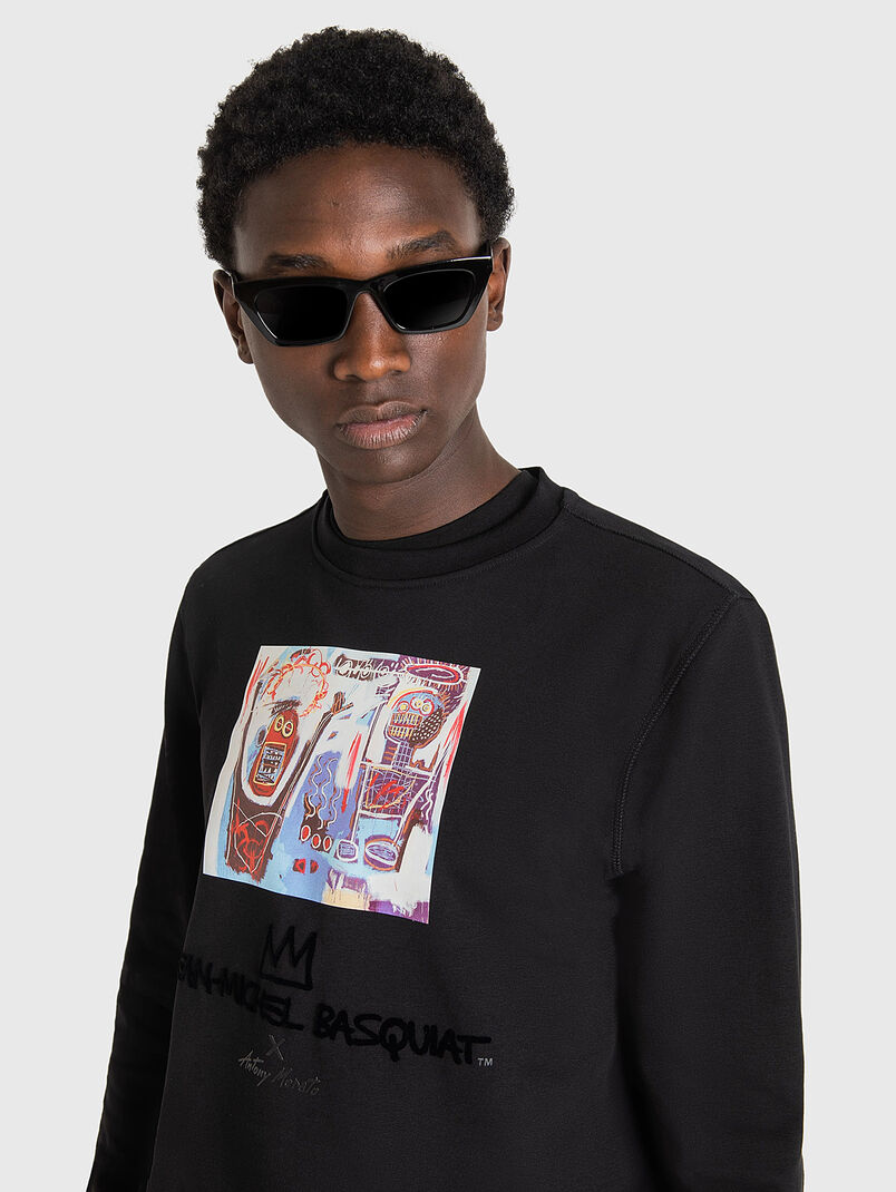 Cotton blend sweatshirt  - 3