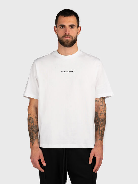Tricou din bumbac VICTORY cu logo - 1