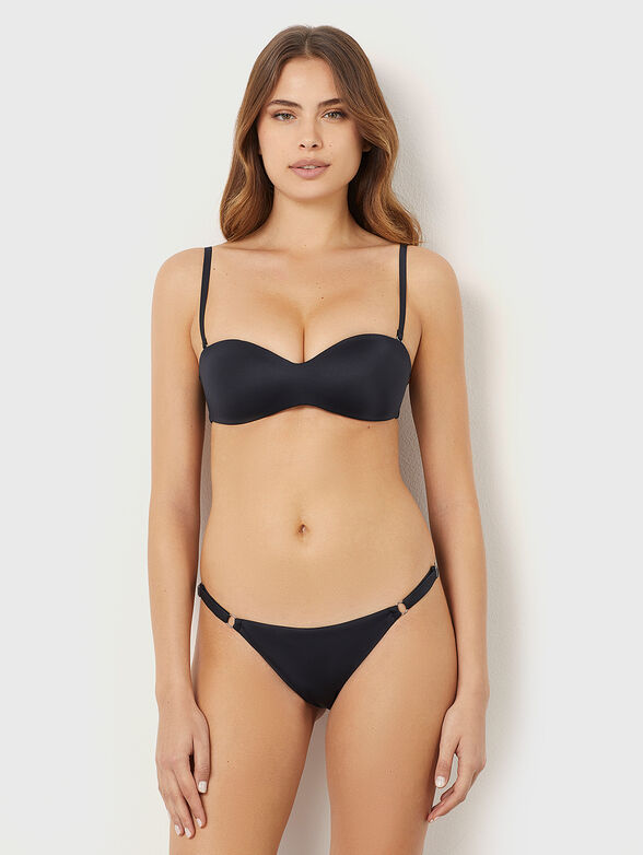 ESSENTIALS bikini top with removable straps - 2