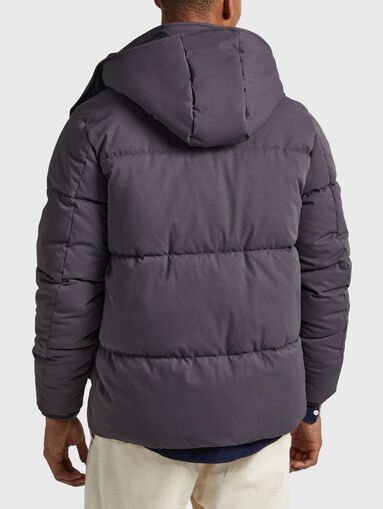BIEL puffer jacket with logo accent - 3