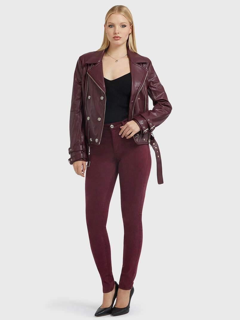 Faux leather jacket OLIVIA - 3