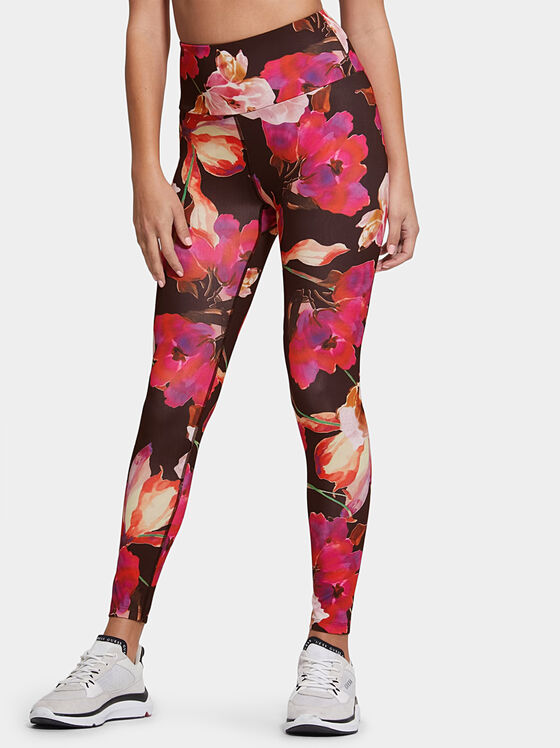 CORINE sports leggings with floral print - 1