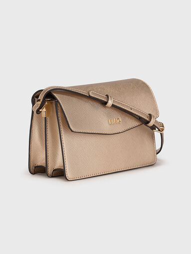 Black crossbody bag with logo detail - 5