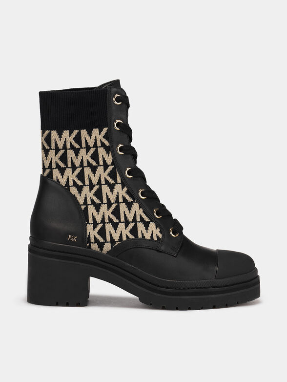 BREA intarsia-knit ankle boots - 1