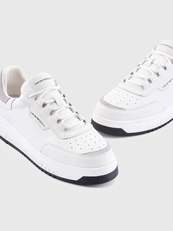 Leather sneakers - 4
