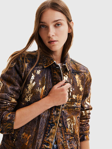 LOS ANGELES jacket with art motifs - 4