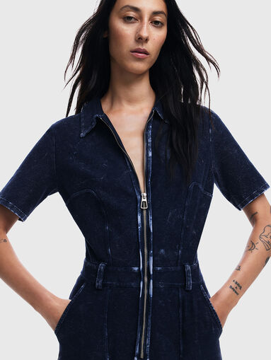 Denim jumpsuit  - 4