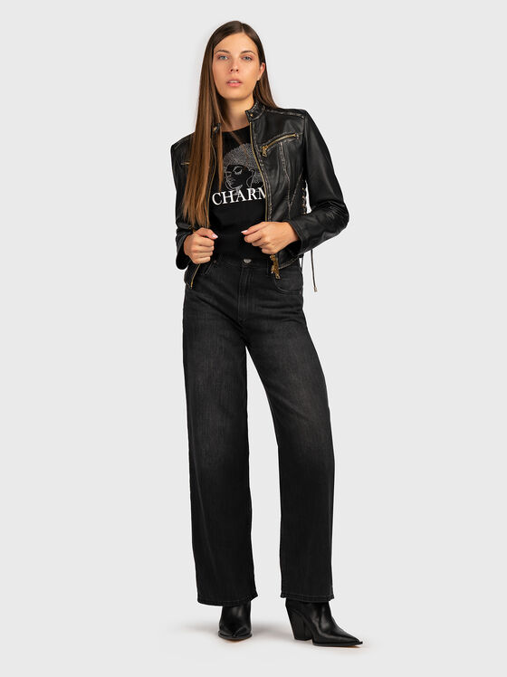 Tricou cu pietricele aplicate - 2