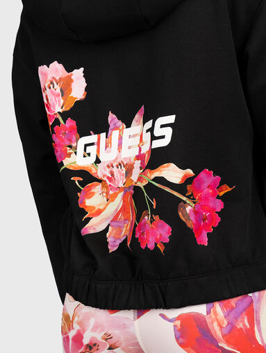 CORINE sports sweatshirt with print on the back - 3