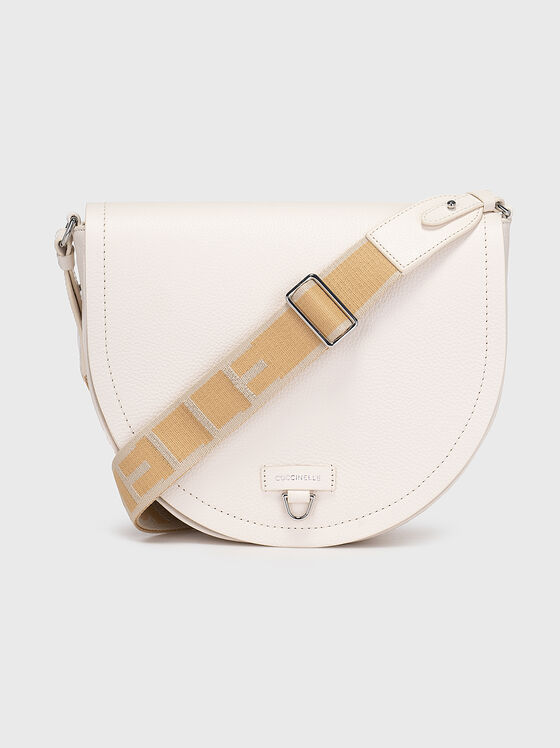 Crossbody bag with grainy texture - 1