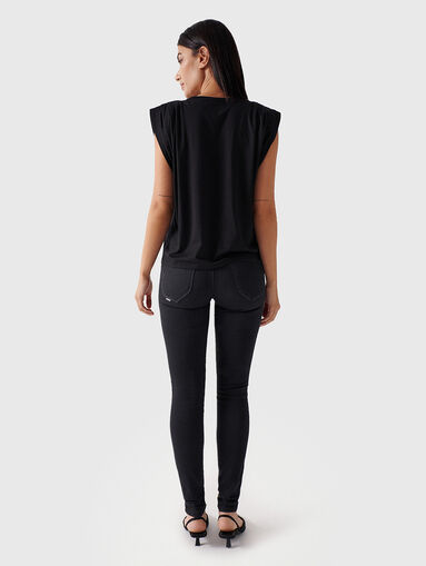 Black lyocell top  - 3