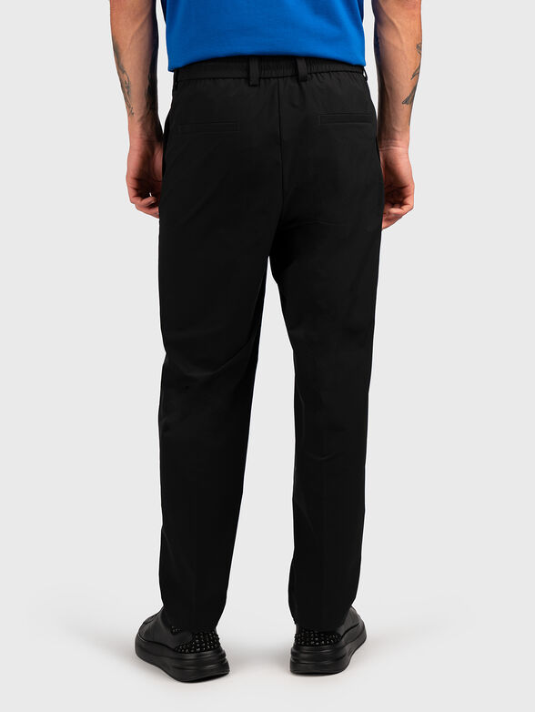 Black pants with laces - 2