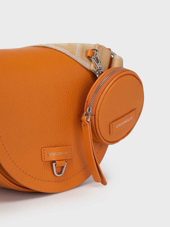 Black crossbody bag with small purse - 4