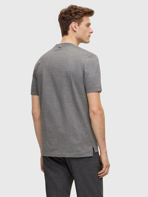 Cotton blue t-shirt - 3
